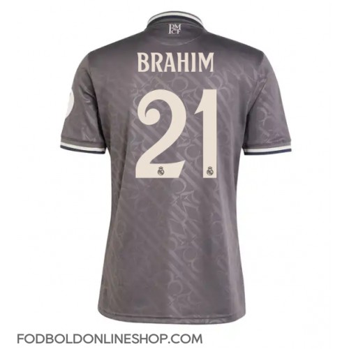 Real Madrid Brahim Diaz #21 Tredjetrøje 2024-25 Kortærmet